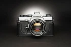 Real Leather Half Camera Case Bag Cover for Olympus OM1 OM2n OM3 OM4Ti