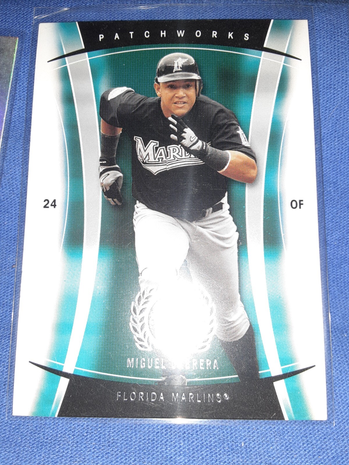 2005 Fleer Patchworks #2 Miguel Cabrera Florida Marlins MVP HOF MLB