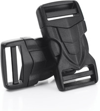 6 Pack 3/4" Buckles for Strap Quick Side Release Buckles Replacement, Backpac...
