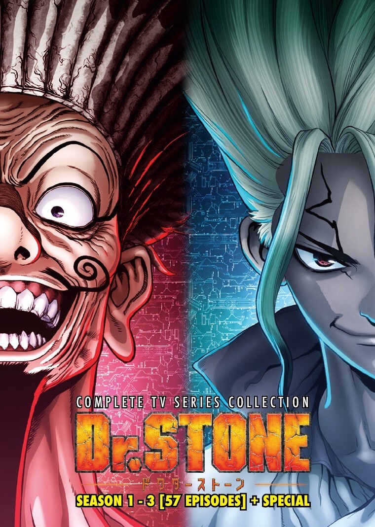 DVD Anime Dr.Stone Complete TV Series Collection Season 1-3 Vol.1