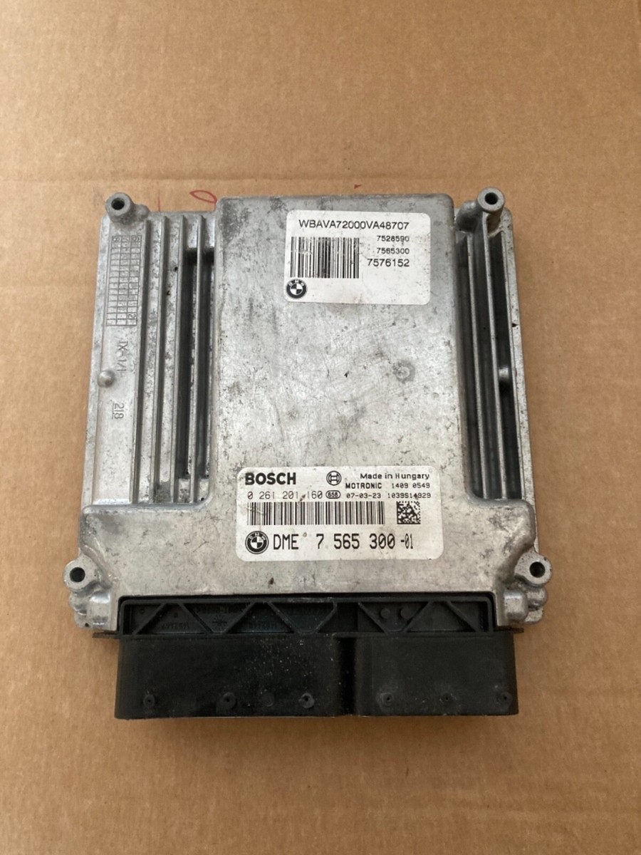 BMW 3 SERIES E90 2.0 PETROL N46 ENGINE CONTROL MODULE ECU 7565300  