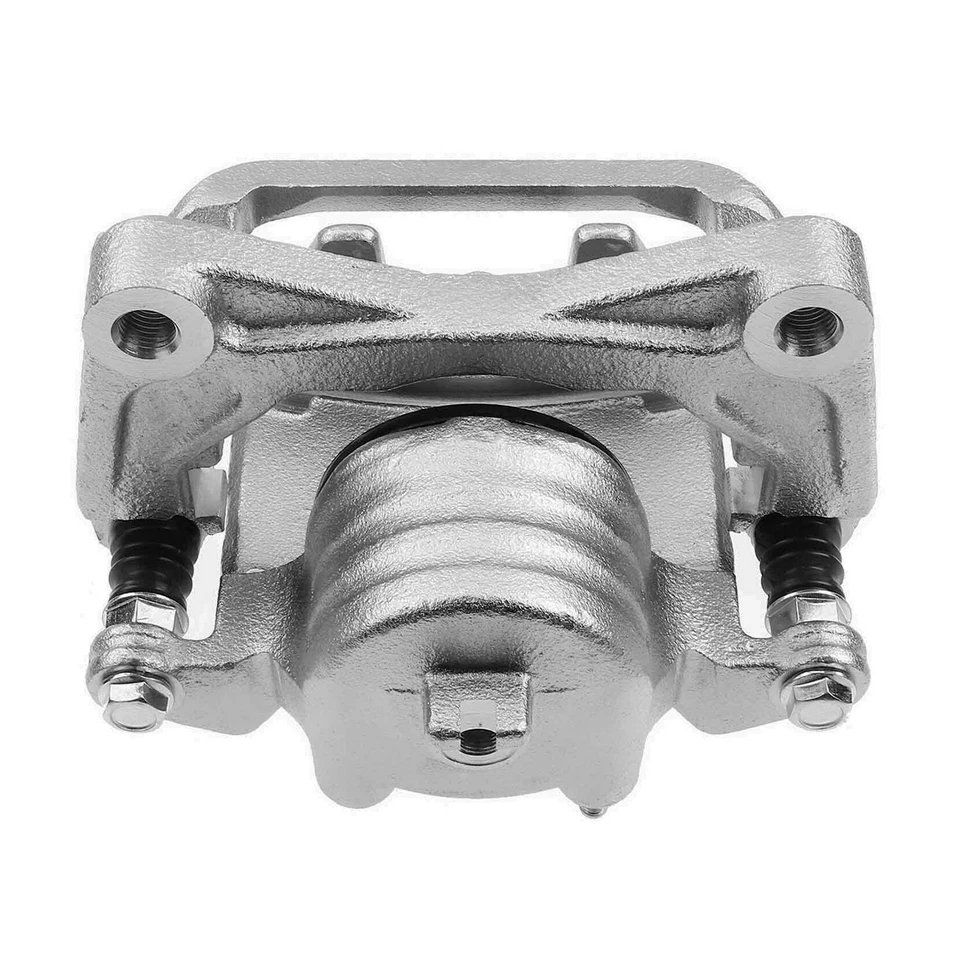 Par de pinzas de freno delanteras con soportes para Nissan Murano 2003-2007 2009 2010 2011 Foto 4 de 4