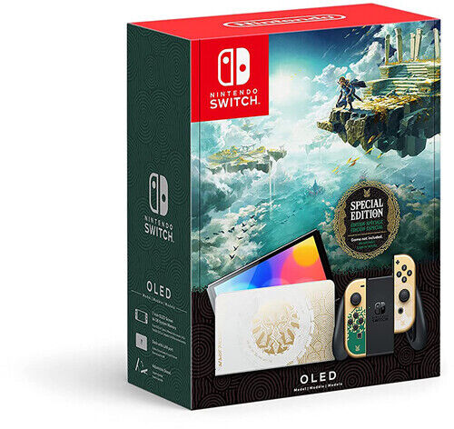 Nintendo Switch - OLED Model - The Legend of Zelda: Tears of the Kingdom Edition - Picture 1 of 10