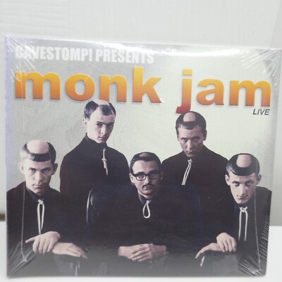 Monk Jam Live At Cavestomp Slipcase The Monks CD 2015 Rockbeat Records Wrapped