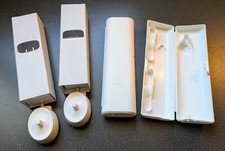 NEW 2 Original Genuine Braun Oral B Type 3757 Charger Base 110V  2 Travel Cases