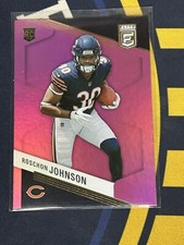 2023 Panini Donruss Elite - Rookies Pink #179 Roschon Johnson (RC)