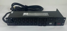 APC AP7811 Rack PDU 2U 30A 208V 5.0kW L6-30P 12xC13 4xC19 Metered LCD