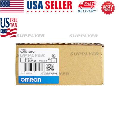 CJ1W-EIP21 New In Box Omron CJ1W-EIP21 Ethernet PLC Module  US Free TAX