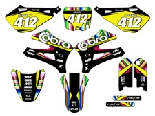 10-20 KING / FWE CX 50 SERAPE Black Senge Graphics Kit Compatible with Cobra