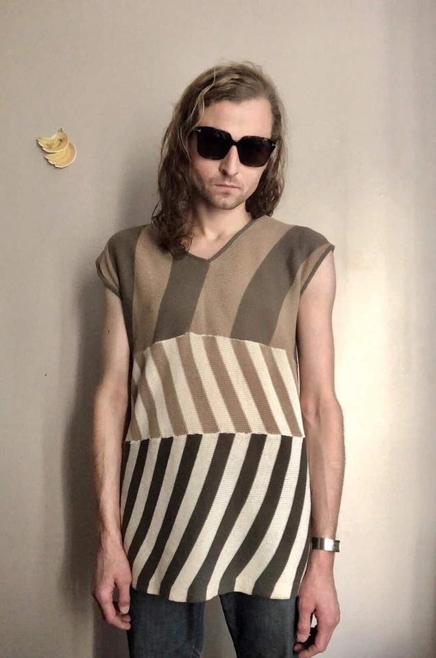 Редкий круглый вязаный пуловер Issey Miyake All Style Co. 1970-е - Изображение 4 из 4