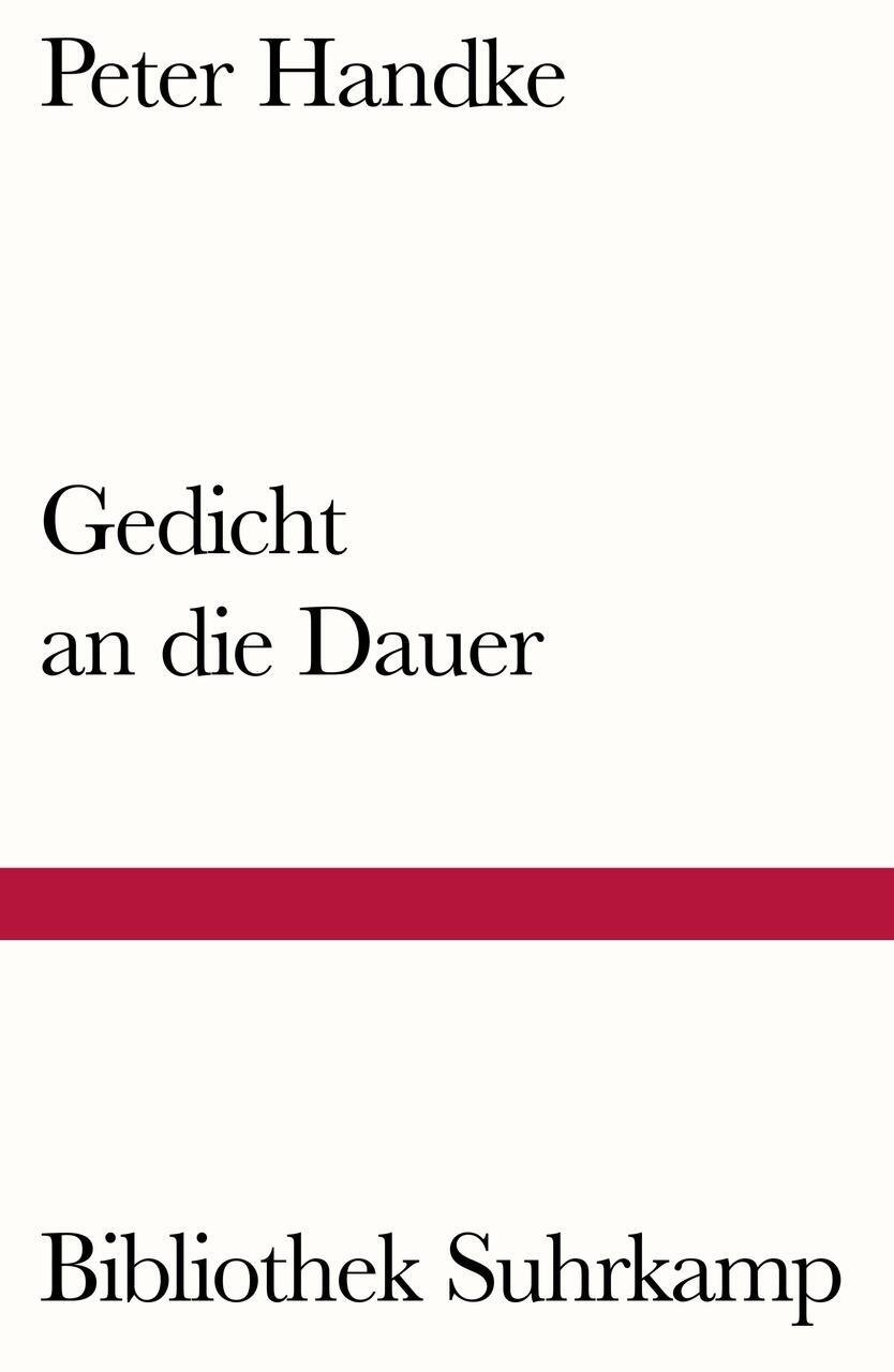 Thumbnail - Peter Handke / Gedicht An Die Dauer9783518242384