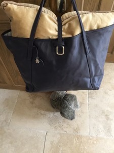 navy blue leather handbags