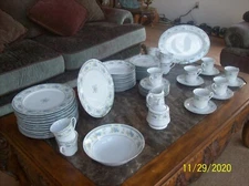 Barclay By Sango China Rare Vintage Pattern 8389 Grouping Of 64 Pieces