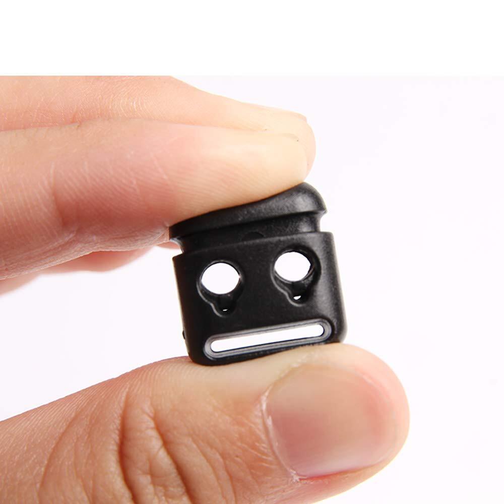 20Pcs Shoe Lace Shoelace Buckle Rope Clamp Cord Lock Stopper Run Sports Clips