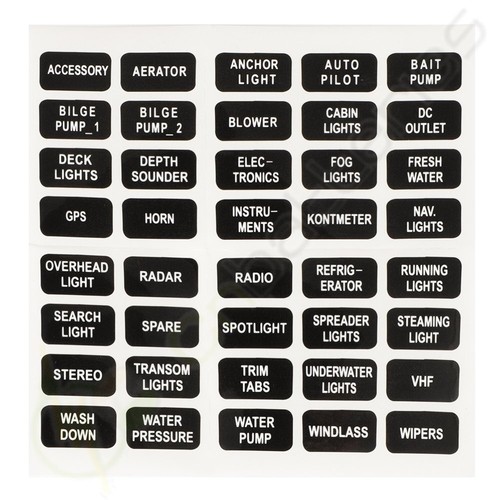 12 Way Blade Fuse Box Block Holder With Damp-Proof Cover Negative For Car Boat - Imagen 9 de 12