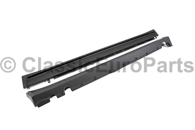 新品メルセデスベンツAMGサイドスカートセットW124 Gen1 ABS Plastic sideskirt set for Mercedes W124 S124 AMG Gen1 sedan