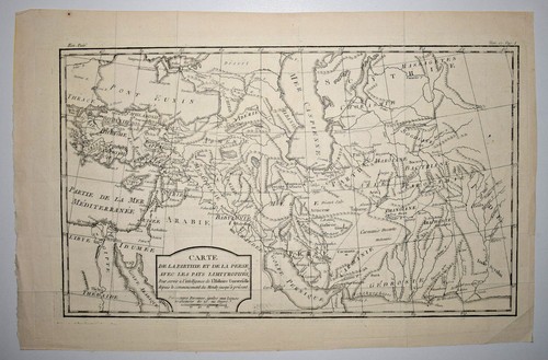 KARTE PARTHIEN PERSIEN Armenien Babylonien Iran GEOGRAPHIE Weltgeschichte 1780 - Bild 2 von 3