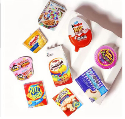 Dollhouse Candy Snacks Gum BRANDED and Food miniatures 1/12 Scale 2D