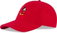 Disney Men's Baseball Cap, Mickey Mouse Adjustable Hat for Adults