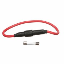 Seachoice 12741 in-Line Fuse Holder with Spare Fuse Compartment 10 Gauge ...