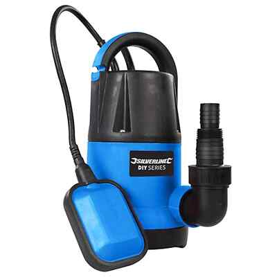 Silverline Tauchpumpe Wasserpumpe 250W schnell 5000 ltr/h Durchfluss