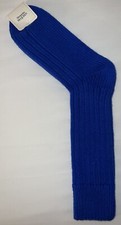 Alexander McQueen Blue Crew Socks Wool And Cashmere Men  s Large NWT 190 Retail