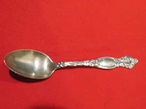 STERLING SILVER INTERNATIONAL SILVER  FRONTENAC COFFEE SPOON 5 1/2"
