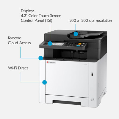 KYOCERA ECOSYS MA2101cwfx A4 Color MFP Print Copy Scan Fax 22 ppm