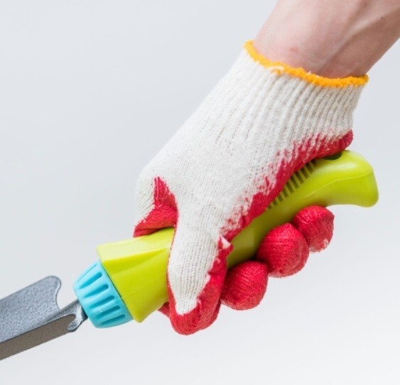 Latex Dipped Red Palm Gloves multiple purpose , korea work