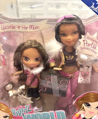 MGA Bratz World Familiez Yasmin & Portia with Exclusive Pet (Puppy
