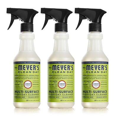 MRS. MEYER'S CLEAN DAY All-Purpose Cleaner Spray, Cruelty Free Formula, Lemon...