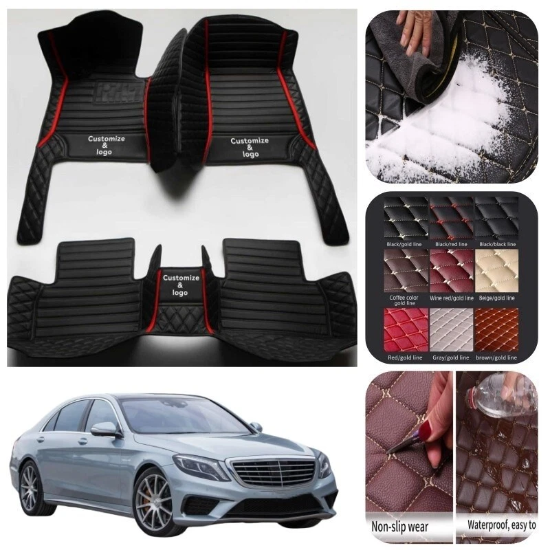 Car Floor Mats For Mercedes-Benz All Models Cargo Liners Carpets Waterproof Mats - Image 2 of 4