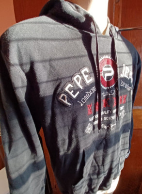 Pepe Jeans Casual Pull Over Hoodie Sweatshirt Size XL