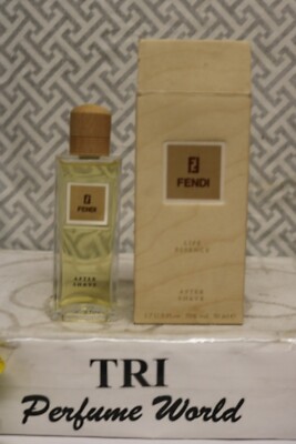 Fendi LIFE ESSENCE by Fendi After Shave Men Splash * Dab-on 1.7 fl.oz. 