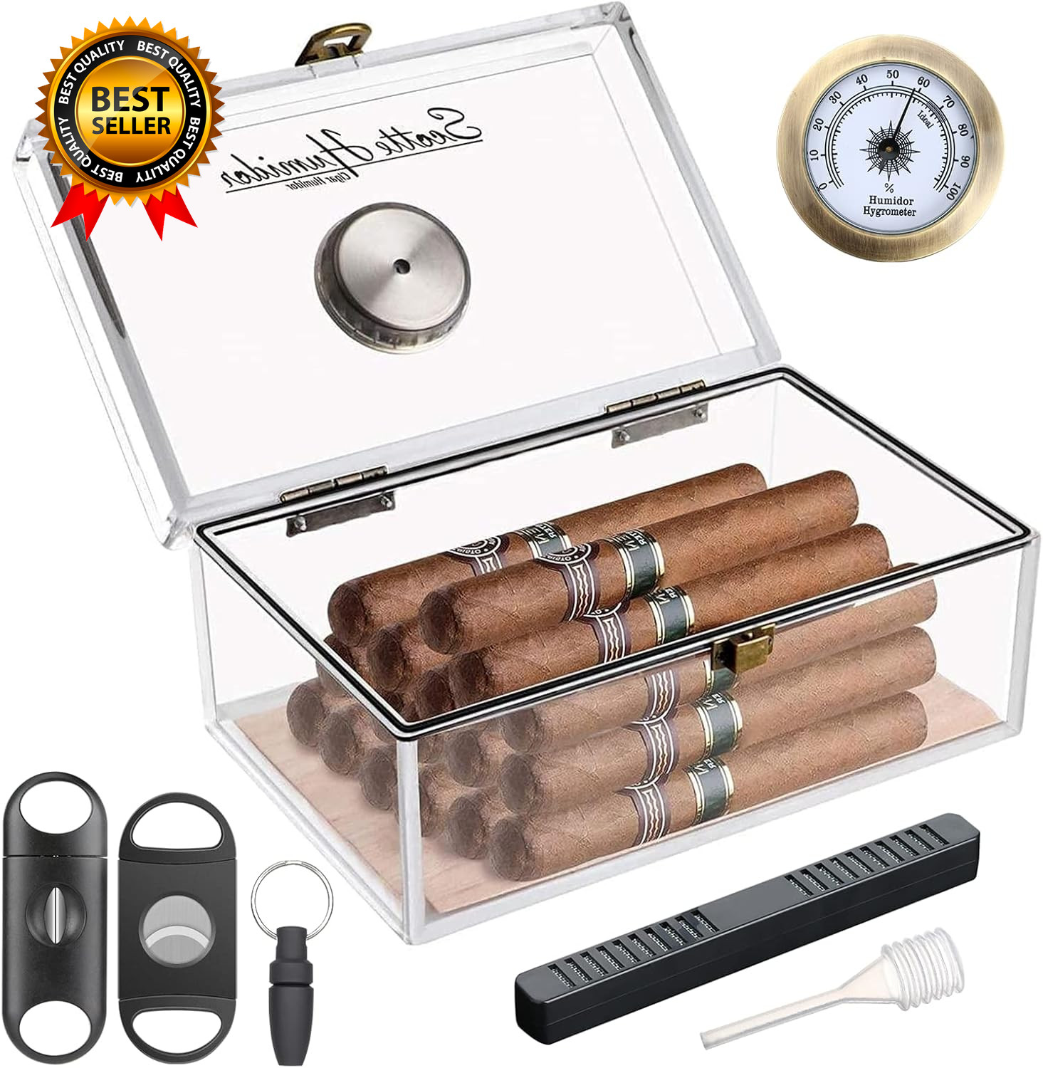And Hygrometer Humidor Can