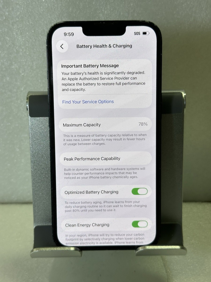 Apple iPhone 14 - 128 GB - Midnight (Unlocked) #I2.48 | eBay