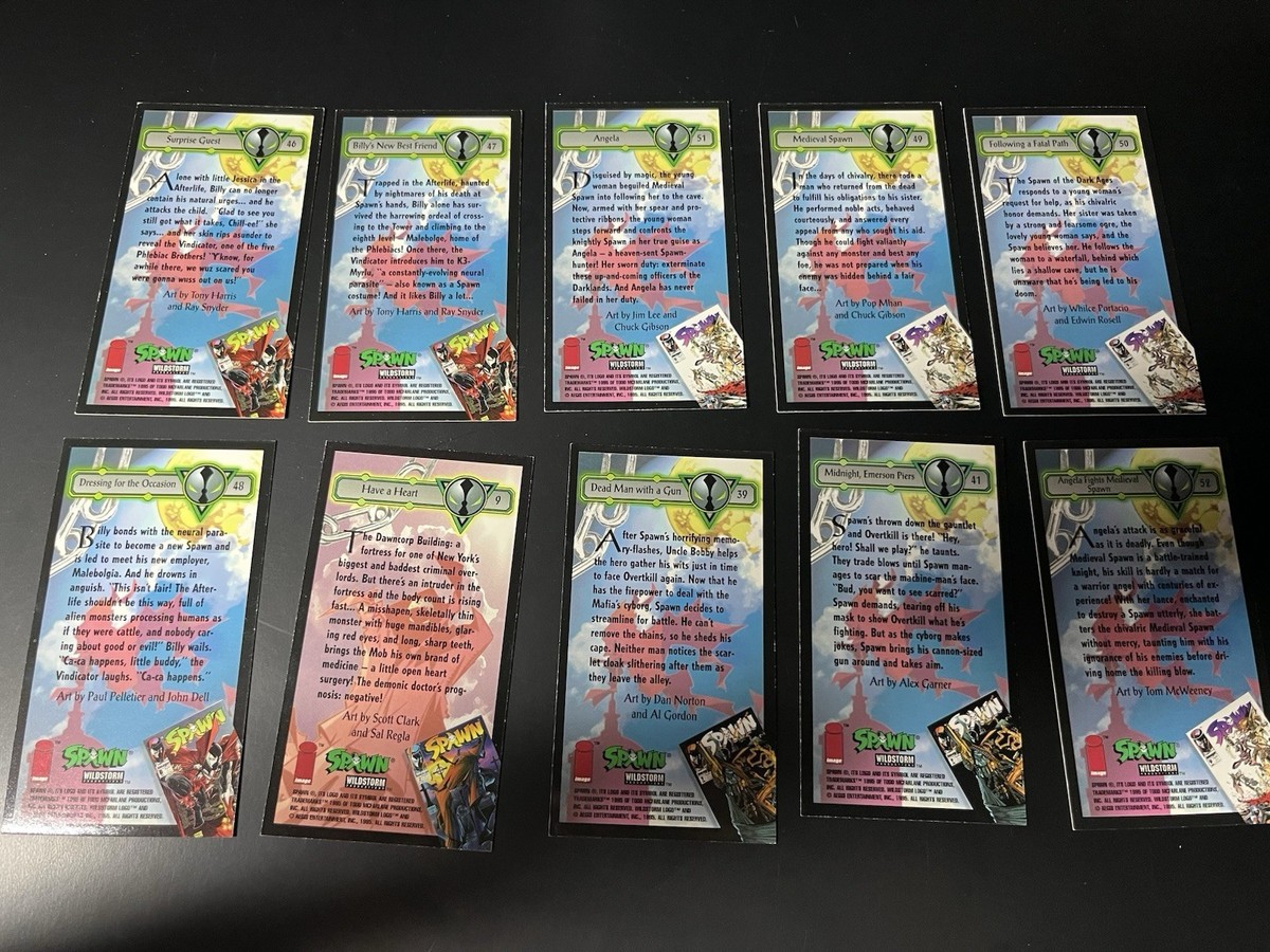 SPAWN　アート　カード　コレクション　当選品　未開封 Set Of 10 Spawn Cards | eBay