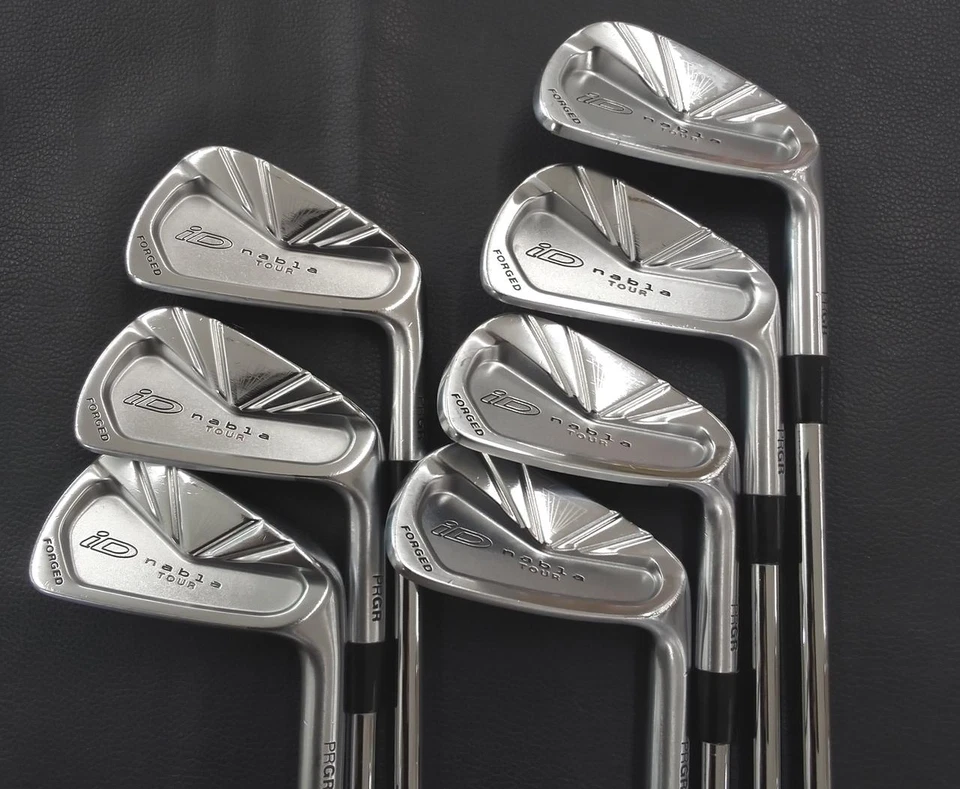 PRGR ID NABLA TOUR Iron set 4-9,P TRUE TEMPER XP95 S300 Right Handed Used - Image 2 of 4