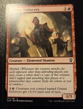 Genasi Enforcers 177/361 Common Battle For Baldur's Gate Magic: The Gathering