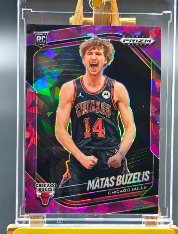 Matas Buzelis 2024-25 Panini Prizm Black Purple Ice /149 #41