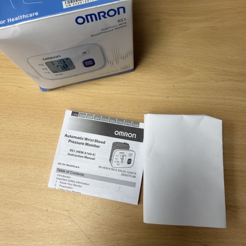 Omron RS1 Wrist Blood Pressure Monitor - Afbeelding 9 van 13