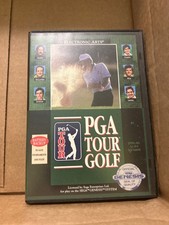 PGA Tour Golf (Sega Genesis) CIB COMPLETE & TESTED with manual and poster