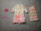 Vtg 1968 Francie Barbie THE LACE PACE #1216 Coat Dress Japan Shoes Pink...
