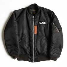 BUZZ RICKSON'S×LERY 1950 【Type MA-1】 L Black Flight Jacket Buzz Rickson's 251002