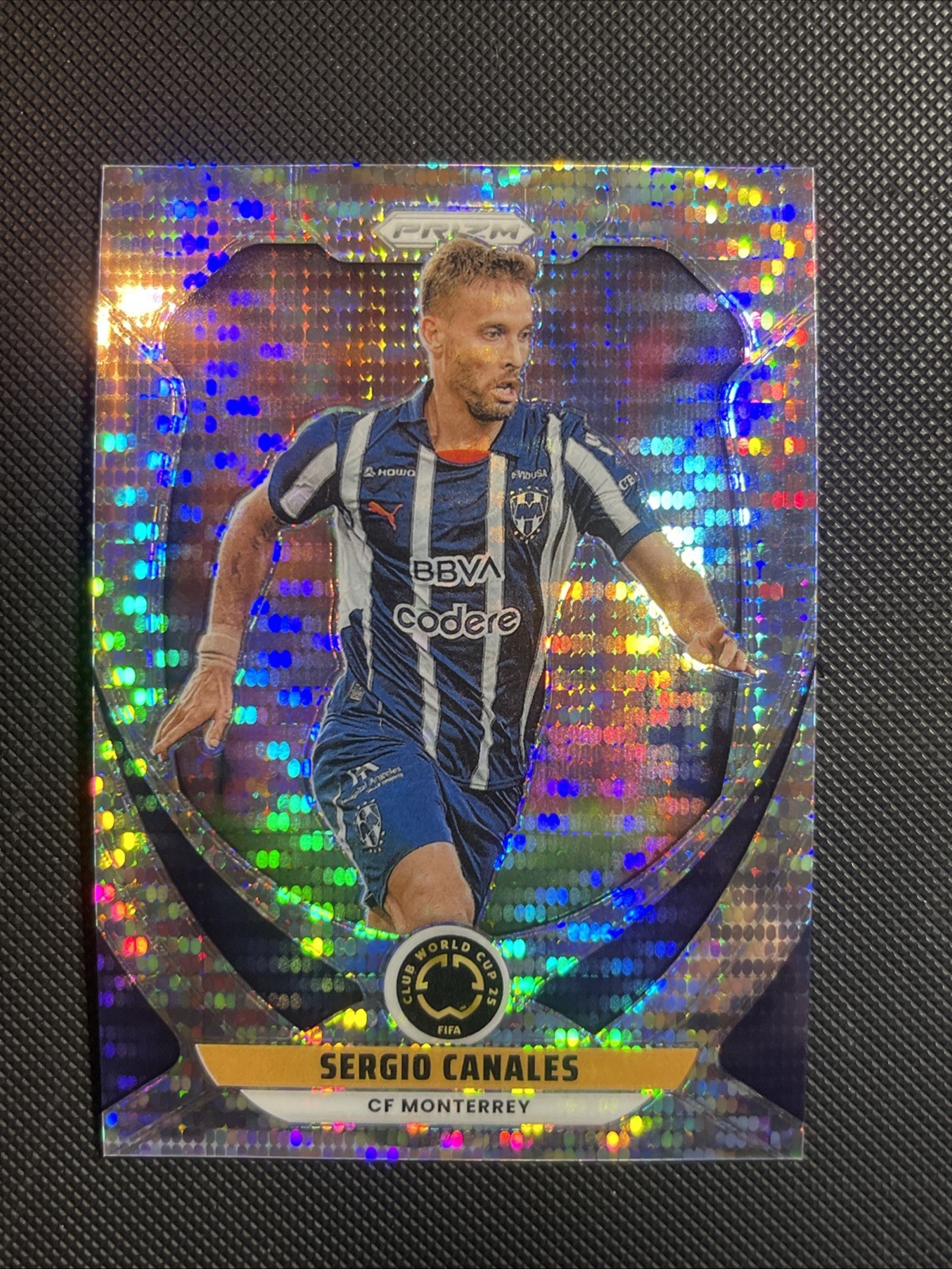 2025 Panini Prizm FIFA Club World Cup - #63 Sergio Canales Pulsar Prizm