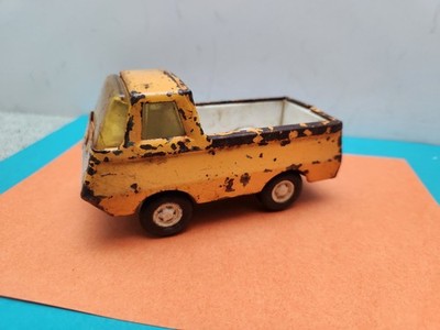 Vintage Tonka Pressed Steel Ford Econoline Pickup Truck Yellow