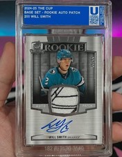 2024-25 UPPER DECK THE CUP #200 WILL SMITH ROOKIE PATCH AUTO RC /99