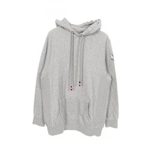 MONCLER GENIUS 2 1952 × AWAKE Hoodie 8G70810 cotton Gray #XS Used Mens
