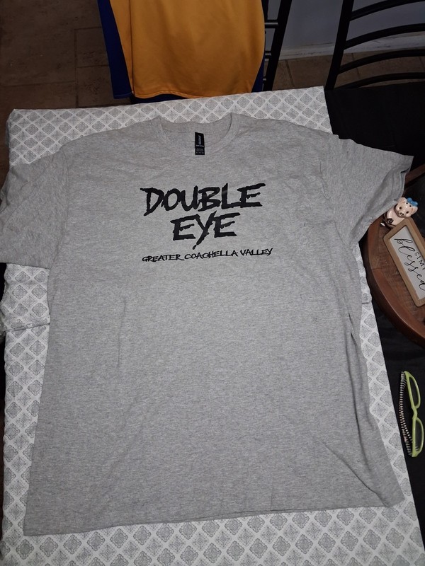DOUBLE EYED DISPENSARY Marijuana-Tee Shirt-"COACHELLA"-PALM SPRINGS, CALIFORNIA