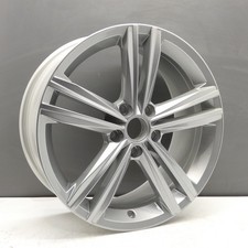 VW GOLF MK7 SEBRING R LINE 18" SILVER ALLOY WHEEL RIM 5G0601025DCZ49 GENUINE